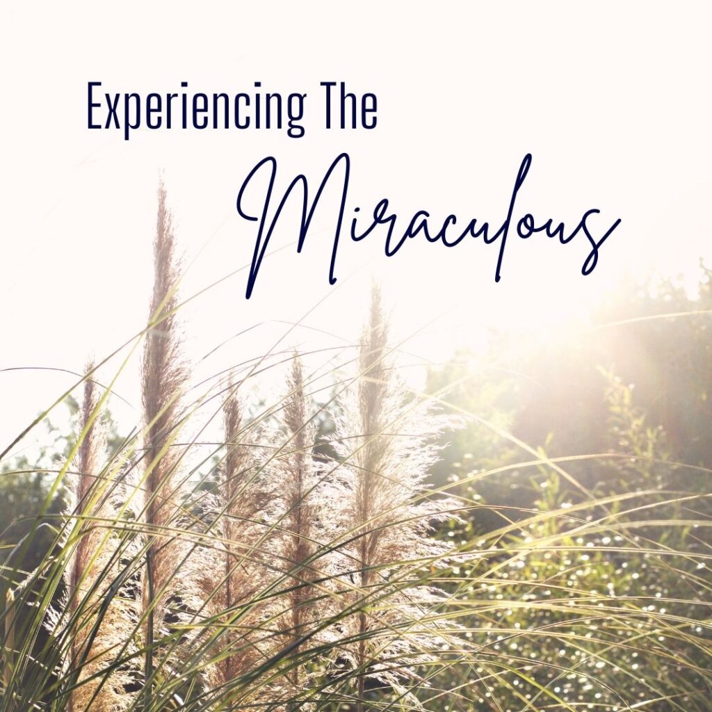 Experiencing The Miraculous