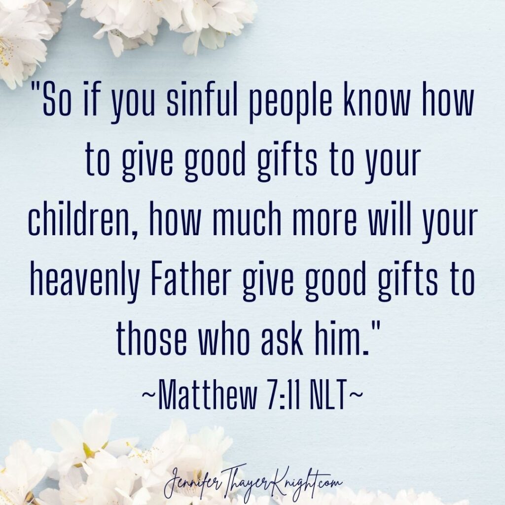 Matthew 7:11 NLT
