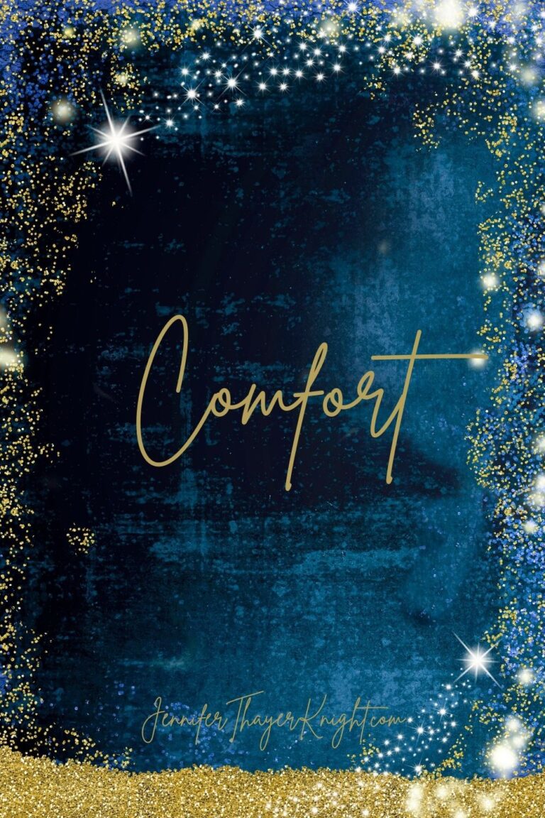 Comfort - Advent post 3