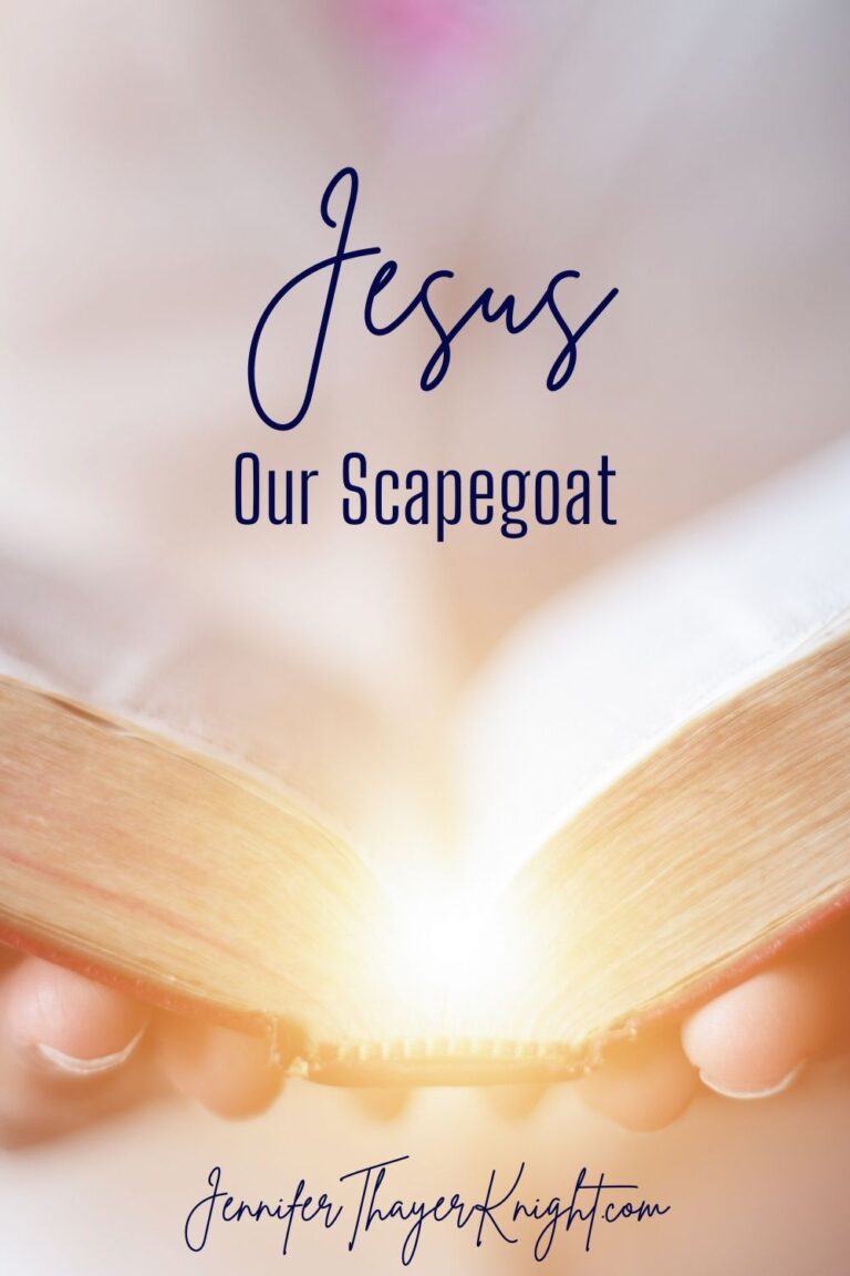 Jesus, Our Scapegoat