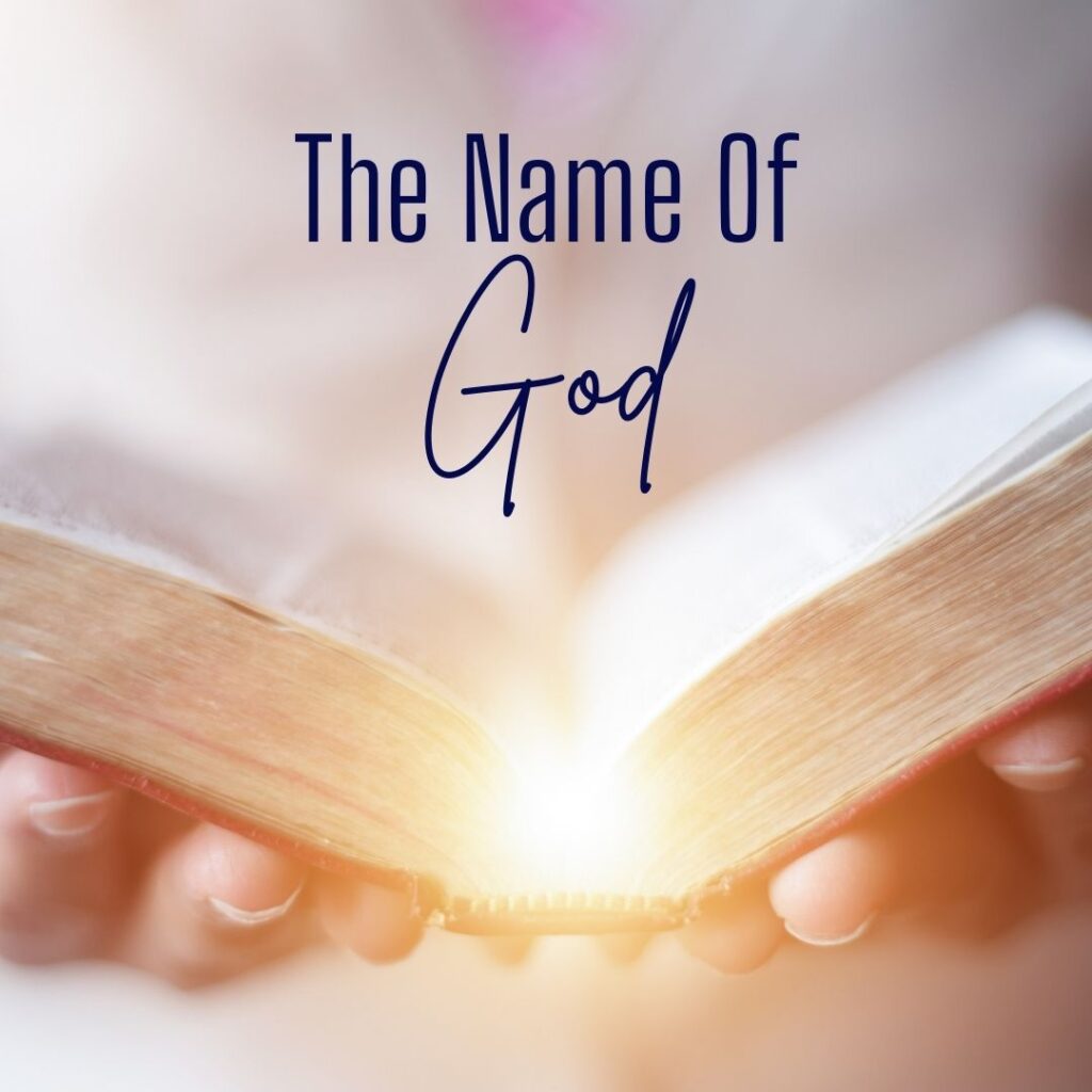 The Name Of God