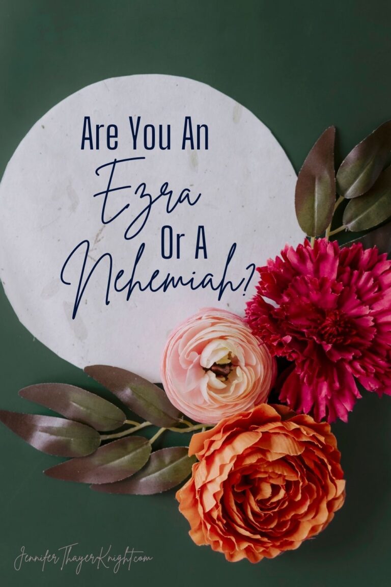 Are You An Ezra Or A Nehemiah? - Blog Title Image