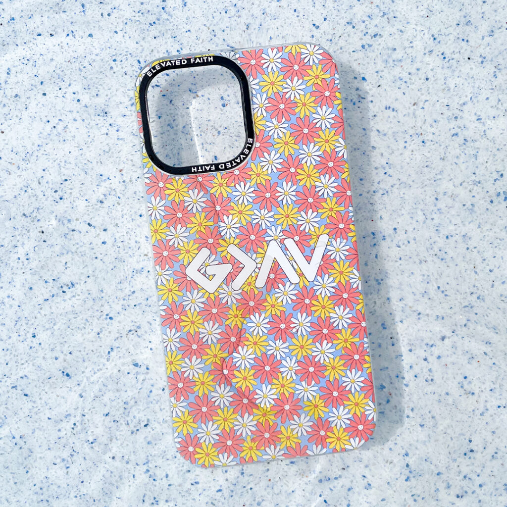 Elevated Faith - God is greater than the highs and lows - phone case