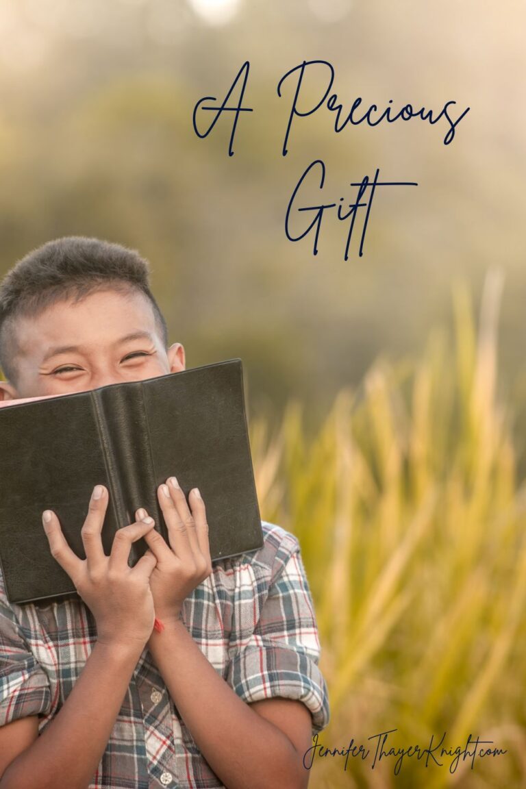 A Precious Gift - Blog Title Image