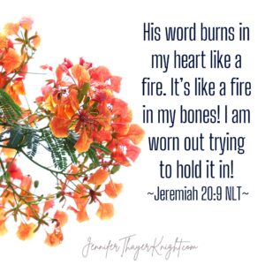 Jeremiah 20:9