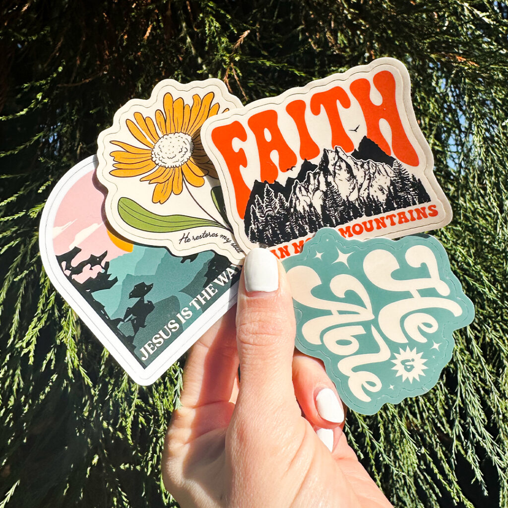 Elevated Faith Stickers