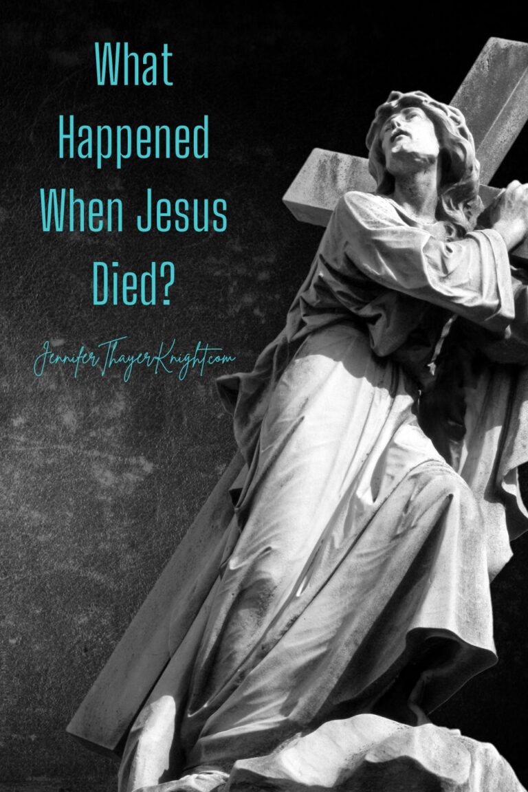 What Happened When Jesus Died?