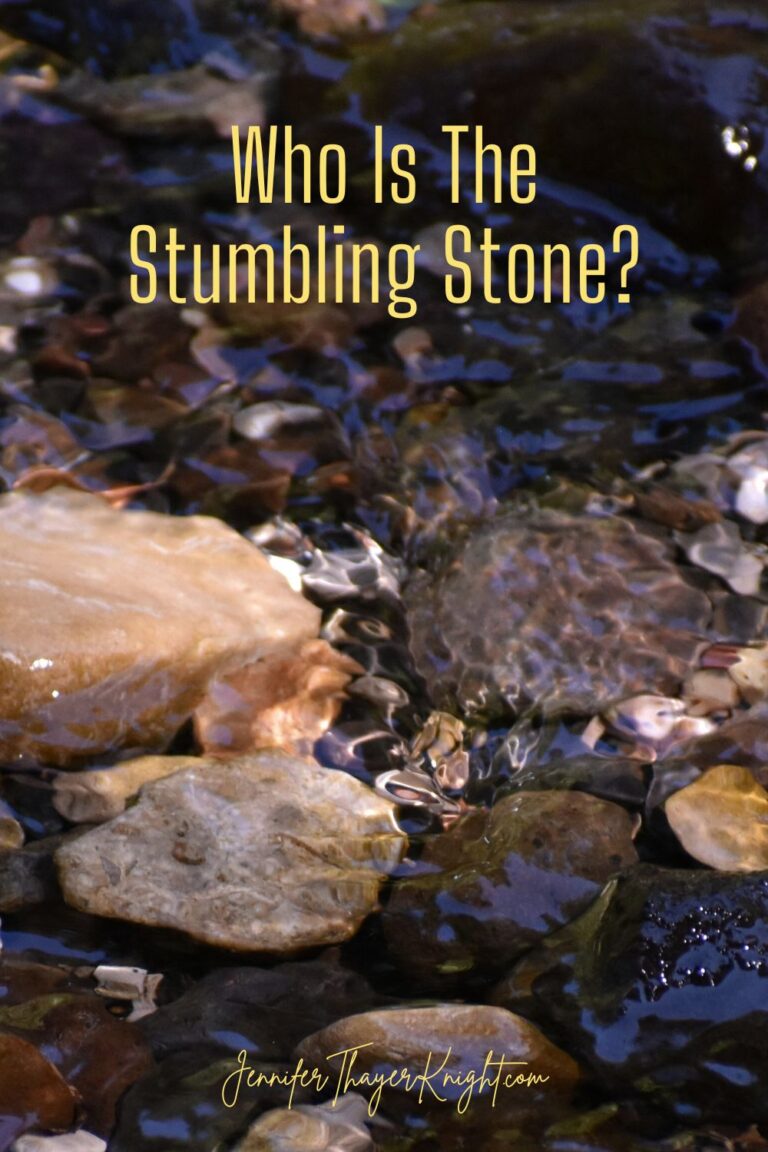 Who Is The Stumbling Block?