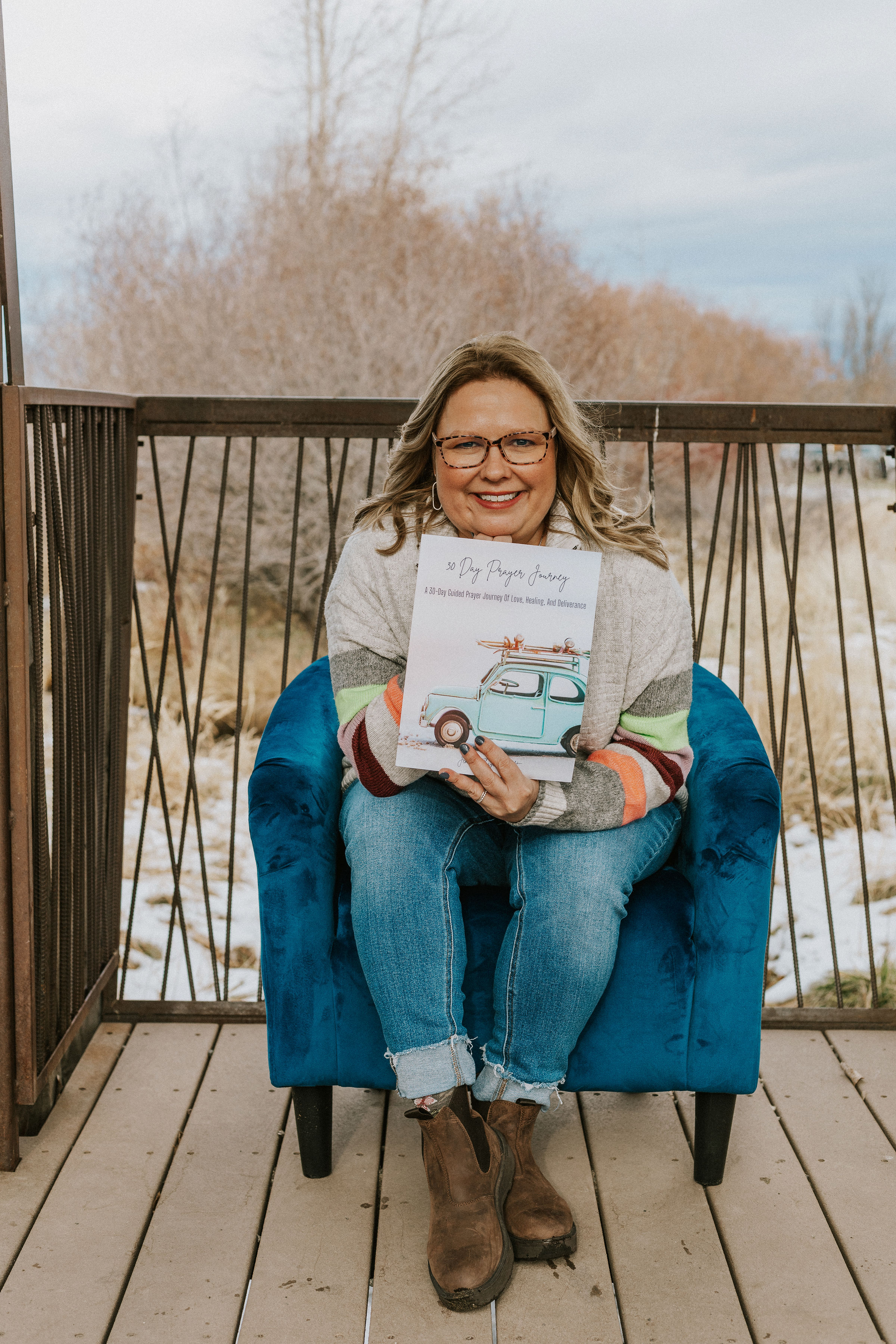 Jen with 30 Day Prayer Journal