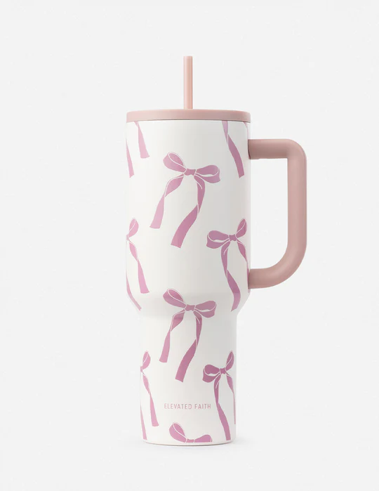 Elevated Faith Bow Tumbler